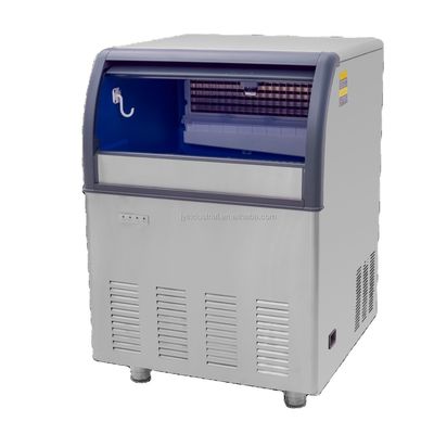 Fabricante de gelo elétrico profissional com grande capacidade e design de aço inoxidável de camada dupla