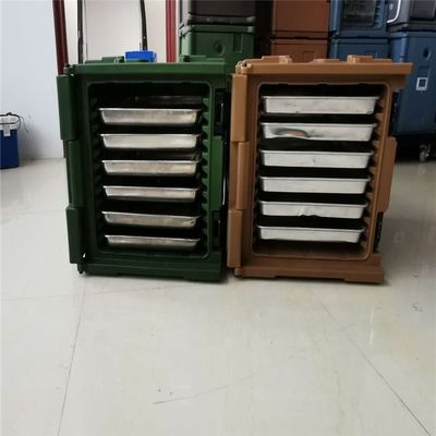 Armário de alimentação rotomoldado de 260L para entrega de refeições quentes isoladas no serviço de quarto