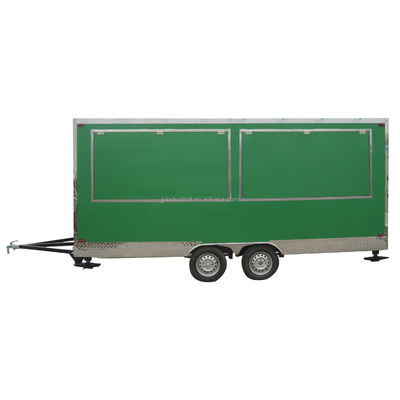 2020 Jingyao Food Truck Aluguer de um Food Cart Trailer com forno e equipamentos de churrasco