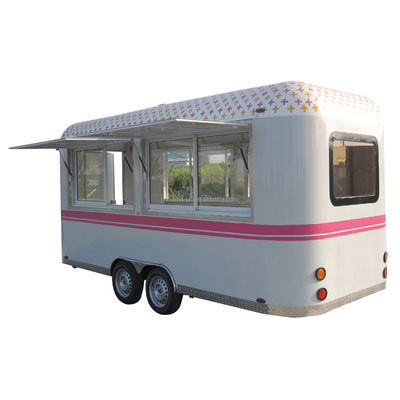 2020 Jingyao Food Truck Aluguer de um Food Cart Trailer com forno e equipamentos de churrasco