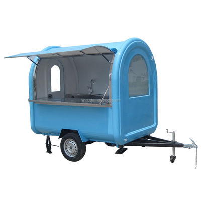 2020 Jingyao Food Truck Aluguer de um Food Cart Trailer com forno e equipamentos de churrasco