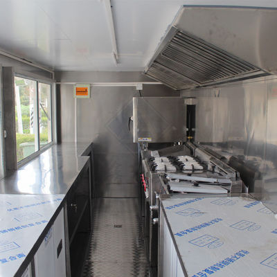 2020 Jingyao Food Truck Aluguer de um Food Cart Trailer com forno e equipamentos de churrasco
