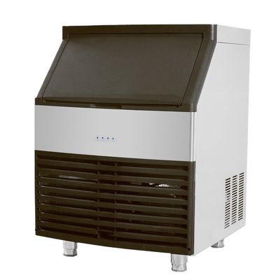 Máquina de fabricação de gelo industrial de aço inoxidável de dupla camada para produção de gelo de alta capacidade