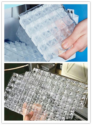 Máquina de fabricação de gelo industrial de aço inoxidável de dupla camada para produção de gelo de alta capacidade