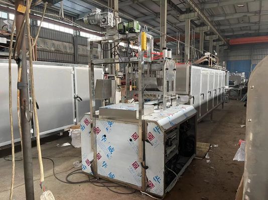 Máquina para fazer doces de geleia de frutas com depósito automático de doces