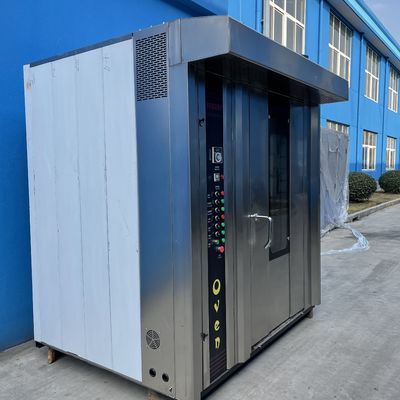 64 bandejas Diesel óleo forno rotativo para linha de produção de pão máquina em Xangai