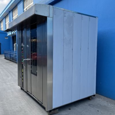 64 bandejas Diesel óleo forno rotativo para linha de produção de pão máquina em Xangai