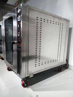 Forno de convecção elétrico comercial para profissionais da indústria alimentar