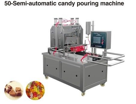Máquina de distribuição de doces multifuncional semiautomática