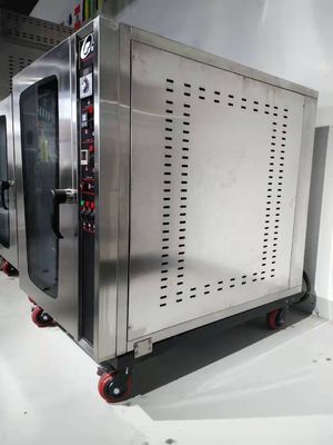 Forno de convecção elétrico comercial para profissionais da indústria alimentar