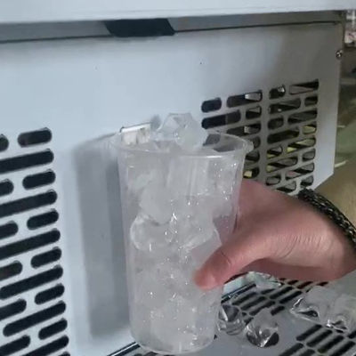 Máquina de fabricação automática de cubos de gelo de 120 kg com outras formas e design de gelo