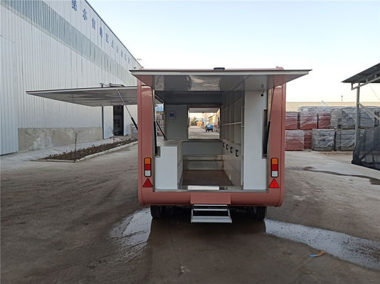 Longo Período de Vida Venda a Distribuição Móvel Caminhão de Alimentos Caminhão de Roupas Loja Trailer Pizza Quente