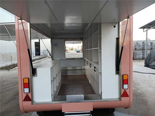 Longo Período de Vida Venda a Distribuição Móvel Caminhão de Alimentos Caminhão de Roupas Loja Trailer Pizza Quente
