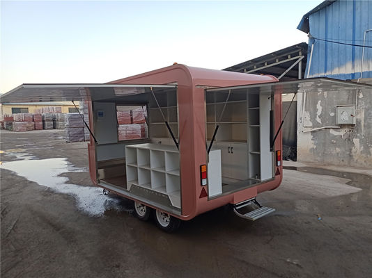 Longo Período de Vida Venda a Distribuição Móvel Caminhão de Alimentos Caminhão de Roupas Loja Trailer Pizza Quente