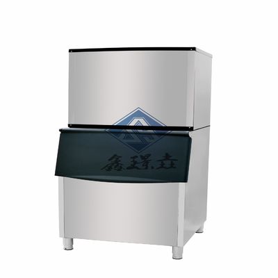 380V JYC-2400P Máquina de gelo de cubo com arrefecimento por ar comercial para 500-1000 kg de produção diária de gelo