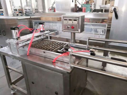 Linha de produção de depósito de doces de geléia com máquina de fabricação de doces moles e servo-condutor