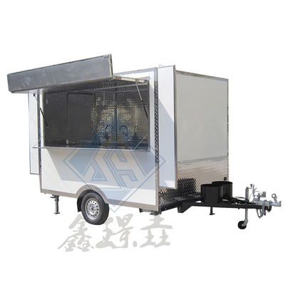 450kg Mobile Fast Food Trailer Street Mobile Catering Kiosk/Food Van com competitivo