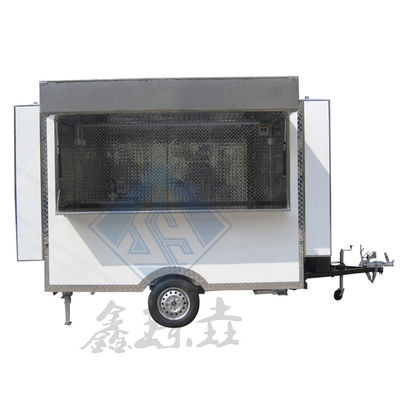 450kg Mobile Fast Food Trailer Street Mobile Catering Kiosk/Food Van com competitivo