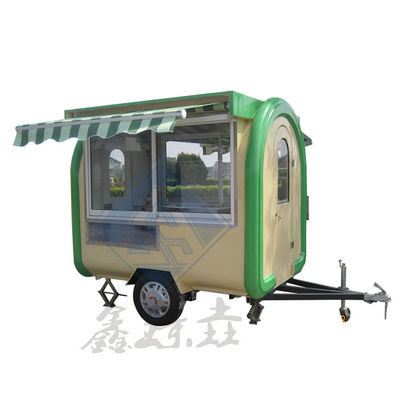 450kg Mobile Fast Food Trailer Street Mobile Catering Kiosk/Food Van com competitivo