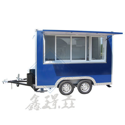450kg Mobile Fast Food Trailer Street Mobile Catering Kiosk/Food Van com competitivo
