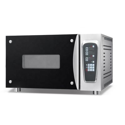 Forno de cozinha de pizza de uma camada elétrica com pedra quente O aparelho de cozinha doméstico perfeito