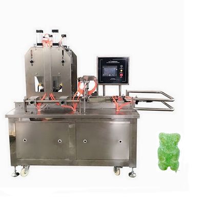 Ano altamente produtivo 2022 Máquina de depósito de ursinho gomoso para produção de doces gelatinosos