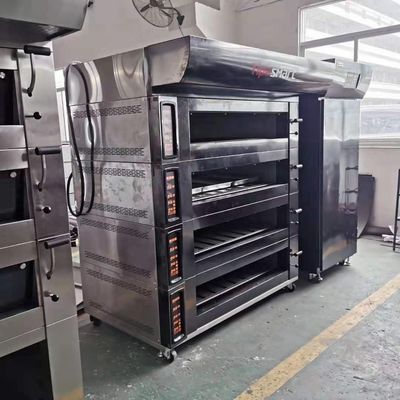 600*400mm Tamanho da bandeja Pão Elétrico Croissant Pizza Forno de Forno para o desempenho da padaria