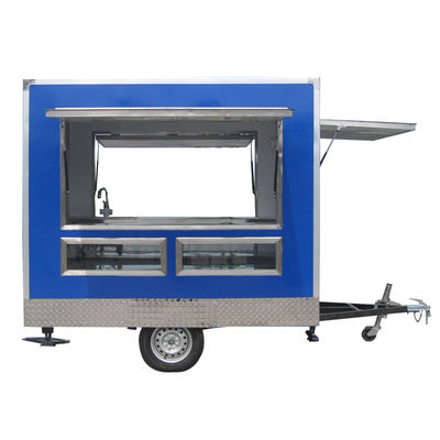 1500W Voltage Street Mobile Food Truck Carro de viagem Camping Camper Trailer Van Bicicleta