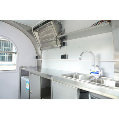 1500W Voltage Street Mobile Food Truck Carro de viagem Camping Camper Trailer Van Bicicleta