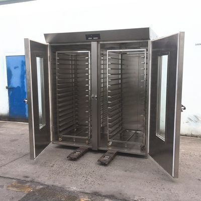LM-64 Forno de prova de massa comercial com controle digital 64 bandejas 1800*1180*2050mm