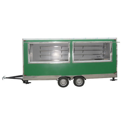 900 kg Capacidade de carga Trailer de carrinho de comida móvel Ideal para venda de fast food na rua