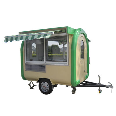 900 kg Capacidade de carga Trailer de carrinho de comida móvel Ideal para venda de fast food na rua