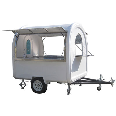 900 kg Capacidade de carga Trailer de carrinho de comida móvel Ideal para venda de fast food na rua