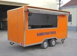 Carrinhos de comida / Trailer de concessão de alimentos Perfeito para fábricas de óleo de cozinha Top- Great