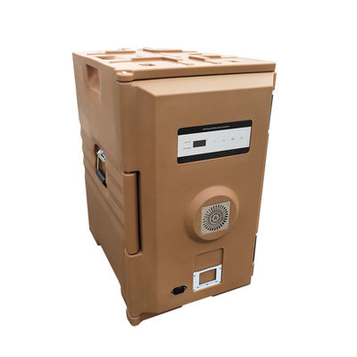 Equipamento mecânico de cozinha Caixa de armário de alimentos isolados de plástico com rodas sem estática