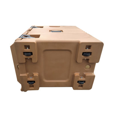 Equipamento mecânico de cozinha Caixa de armário de alimentos isolados de plástico com rodas sem estática
