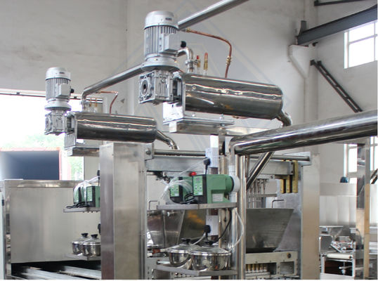 Equipamento da Indústria Alimentar Máquina de Fabricação de Doces para a Produção de Doces Hard Soft Jelly