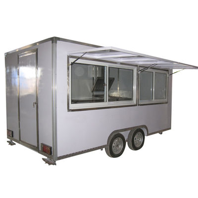Burger Truck Fast Food Van com Carrinho de Donuts de Cozinha Completa Venda móvel 2300*1750*2100mm
