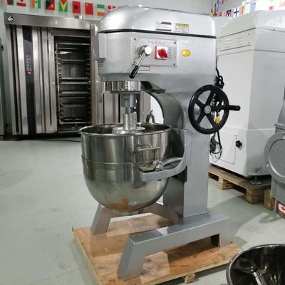 Equipamento de panificação de alta capacidade 80L 30kg 3 em 1 Função de misturador de bolo com botão de ejetor batedor