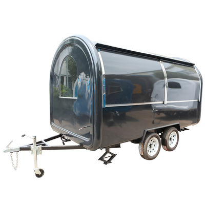 Burger Truck Fast Food Van com Carrinho de Donuts de Cozinha Completa Venda móvel 2300*1750*2100mm
