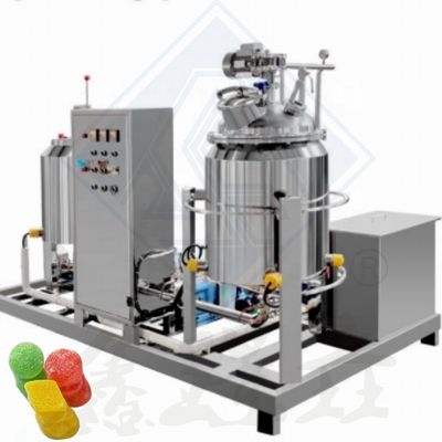 Máquina de depósito de doces de 70KW para enchimento de doces gomosos no processamento automático de doces