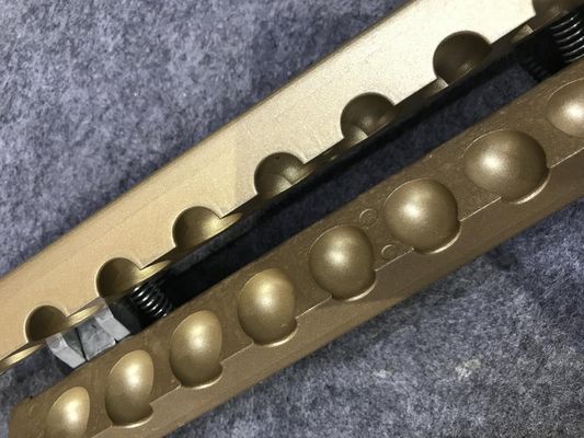 Máquina de depósito de doces de 70KW para enchimento de doces gomosos no processamento automático de doces