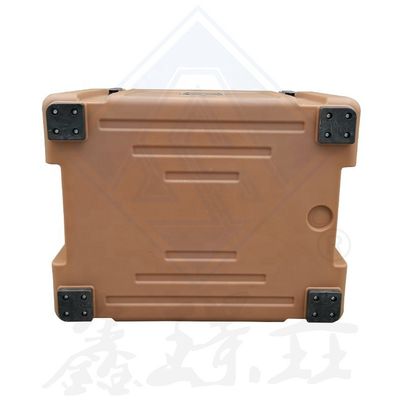 Caixa de refrigeração de alimentação quente rotomoldada com cor personalizada e caixa de gelo isolada