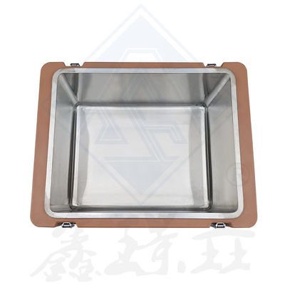 Caixa de refrigeração de alimentação quente rotomoldada com cor personalizada e caixa de gelo isolada