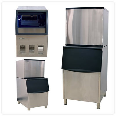 Máquina de fabricação de cubos de gelo de 220V para hotéis 500kg/24h Capacidade e fácil de operar