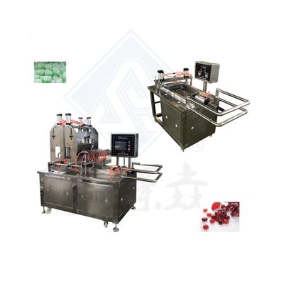 Máquina de fabricação de doces macios para ursos Pêssegos doces de borracha 220V