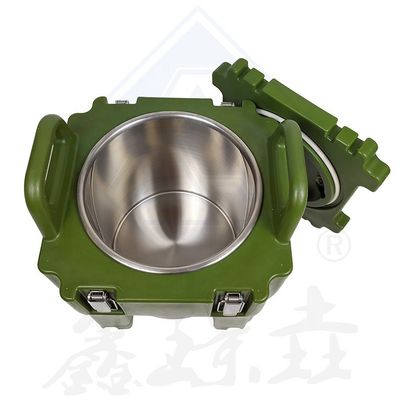 Equipamento de cozinha comercial Caixa de resfriamento duro rotomoldado para aquecedor e isolamento de alimentos