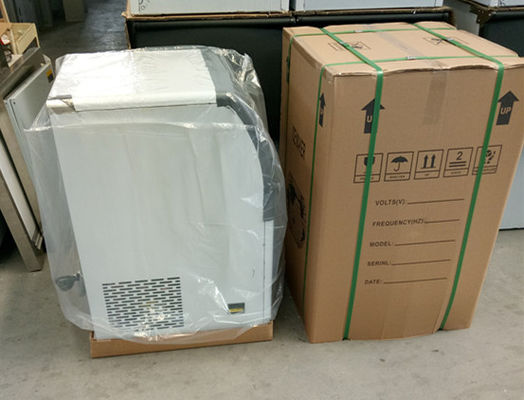 Máquina de cubos de gelo de 1000 kg para fins comerciais com congelador incluído