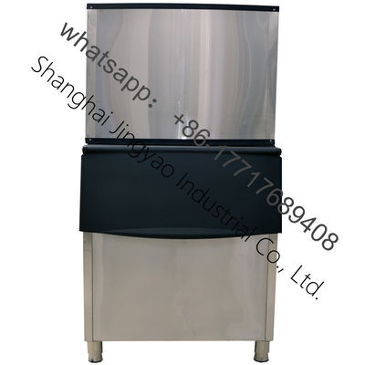 Imprensa Máquina de cubos de gelo com sistema de embalagem de gelo e de conservação do frio