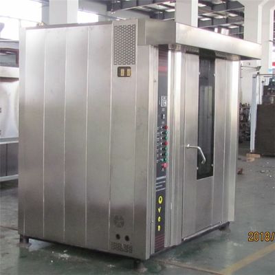Forno de panificação industrial Equipamento de panificação grande 32 bandejas Óleo Diesel Aveia rotativa 600*400mm
